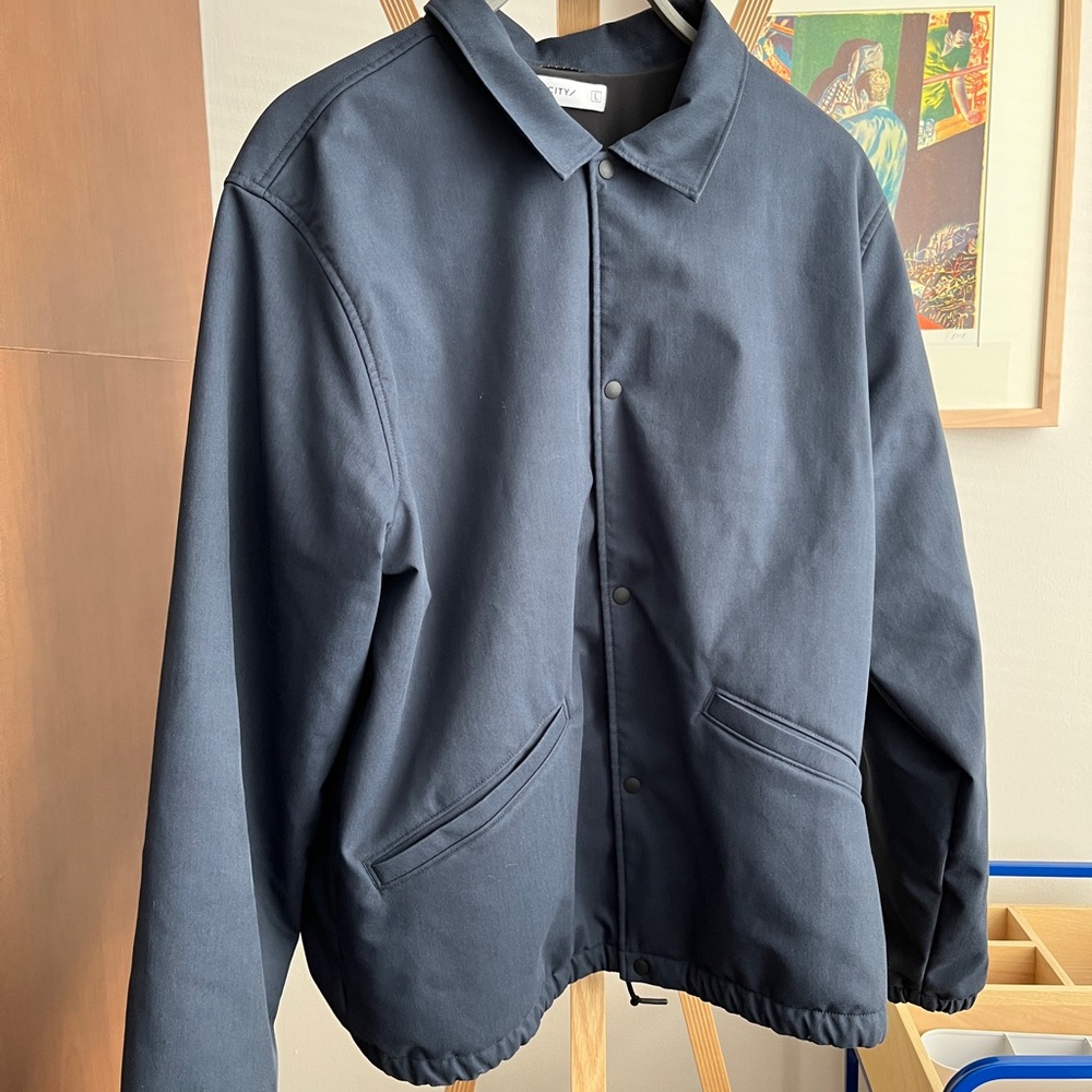 Mens Hill City thermal snap coaches jacket size L